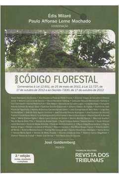 Livro Novo C Digo Florestal Dis Milar Estante Virtual